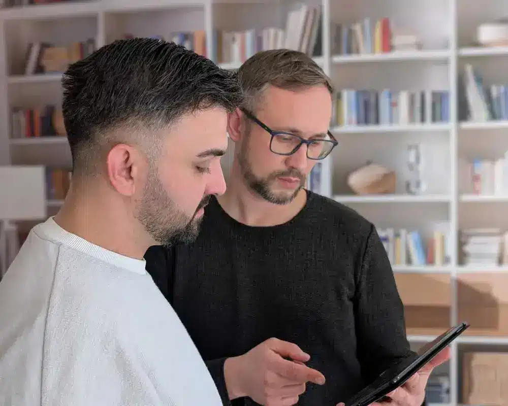 Oppenhome Immobilien - Andrej Killert bei der Energieberatung