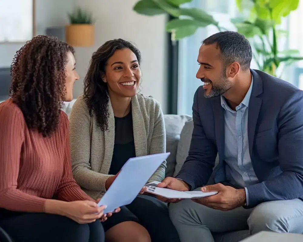 Oppenhome Immobilien - Kunden bei der Energieberatung