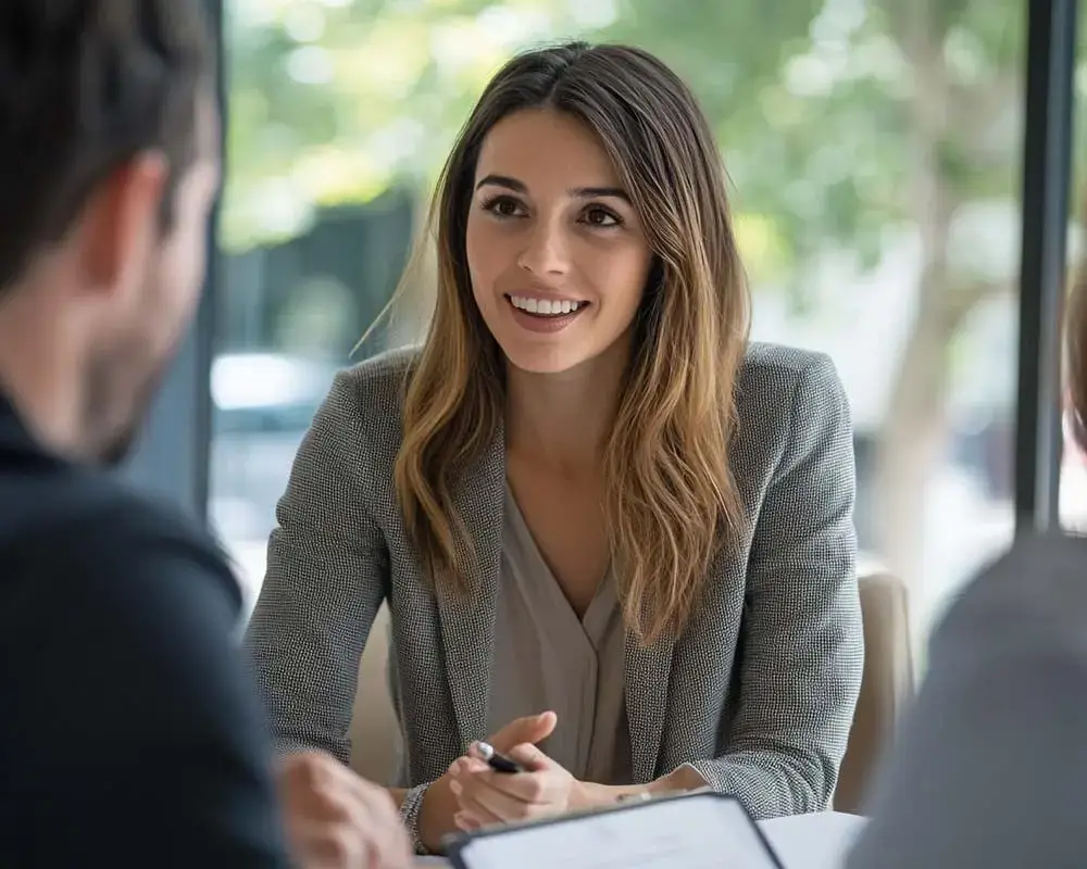 Oppenhome Immobilien - Kunden bei der Finanzierungsberatung